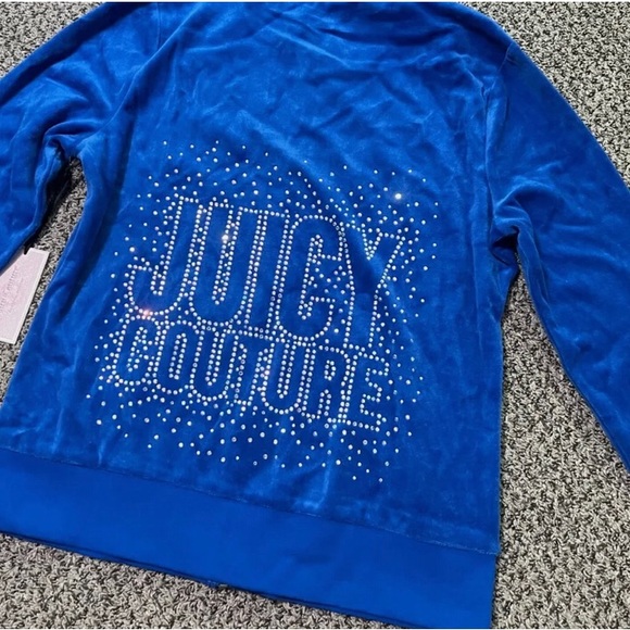 Juicy Couture Y2K Royal Blue Tracksuit No Flaws - Picture 9 of 14